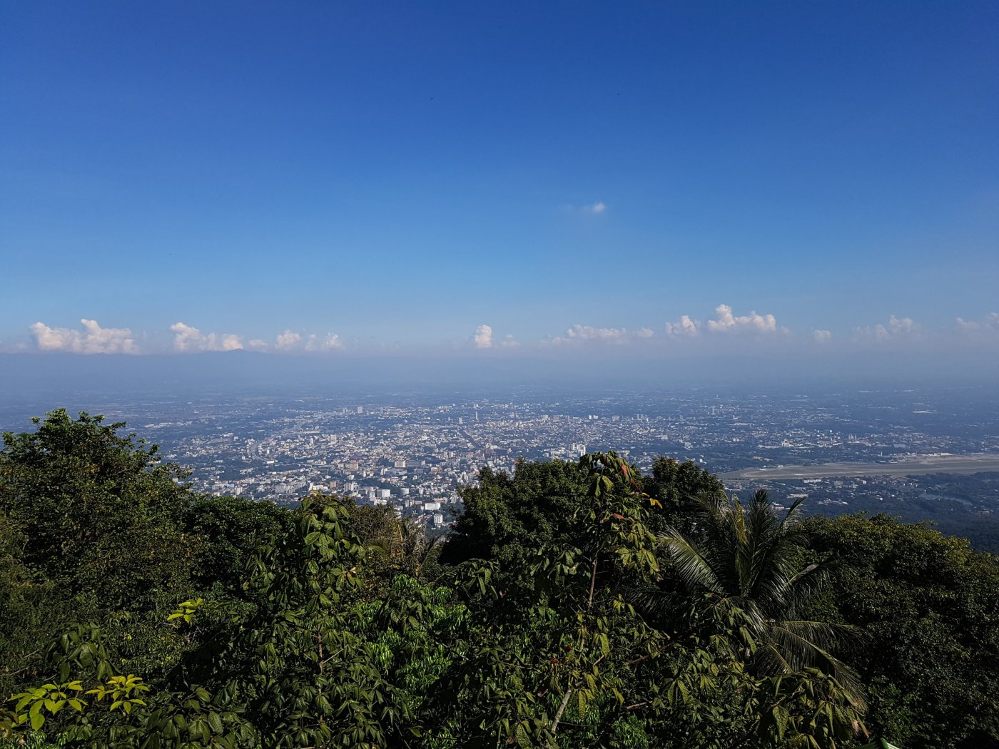 Views over the city of Chiang Mai