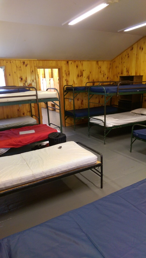 Inside B6 Cabin at Camp Cayuga - bunk beds