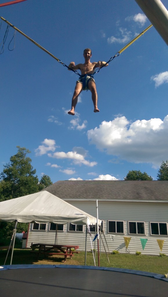 Bungy trampoline