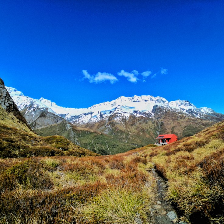 Liverpool Hut which mount French in the background