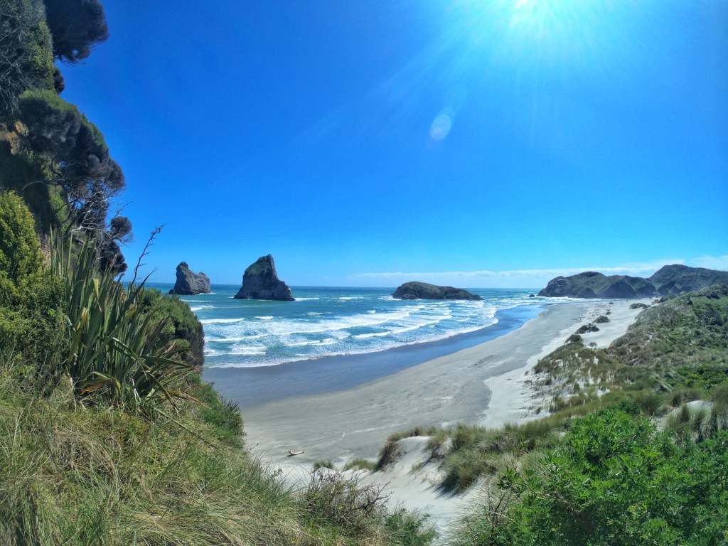 Wharariki Beach