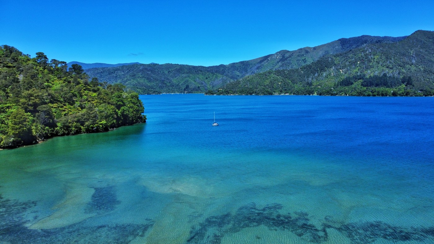 Davis Bay Campsite, Picton, New Zealand