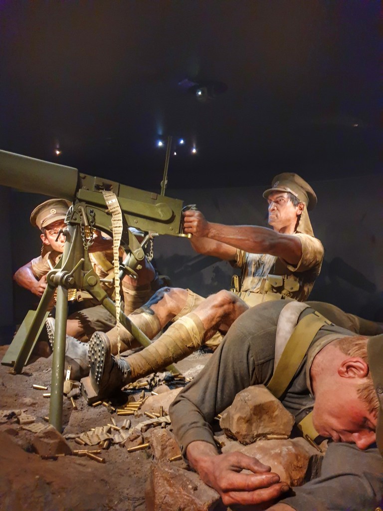 Weka Workshop solider in Te Papa Museum