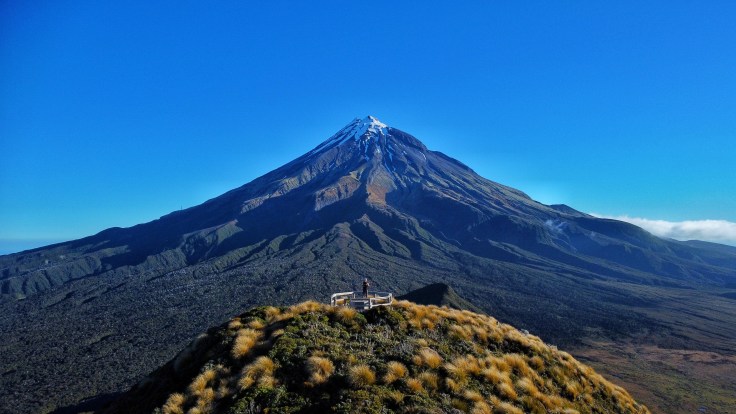 View of Mt Taranaki from Henry Lockout