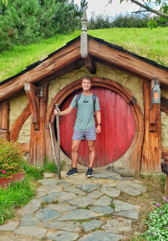Hobbit hole from Hobbiton film set