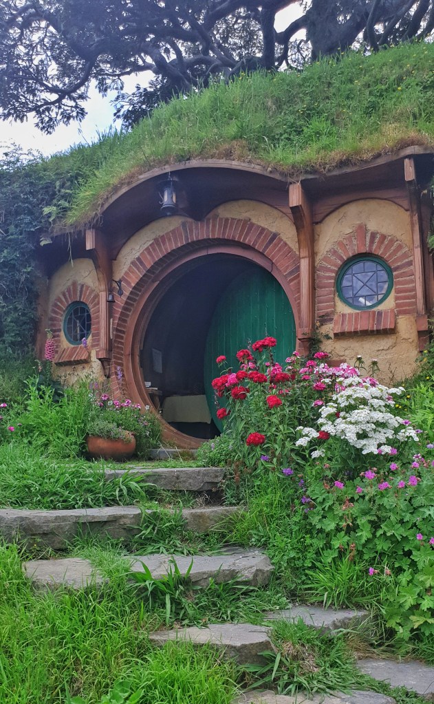 Hobbit hole from Hobbiton film set