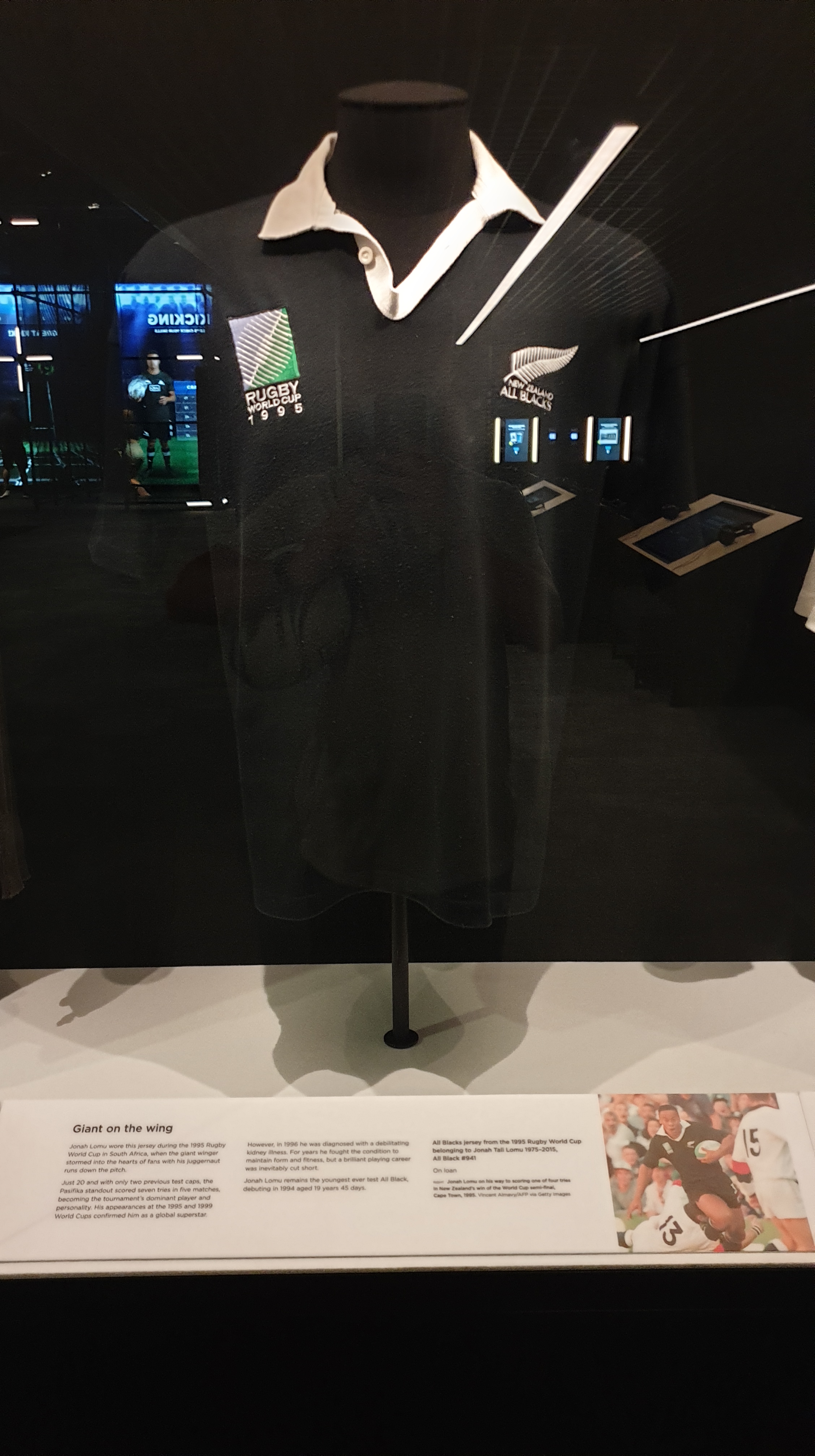 Jonah Lomu World Cup Jersey