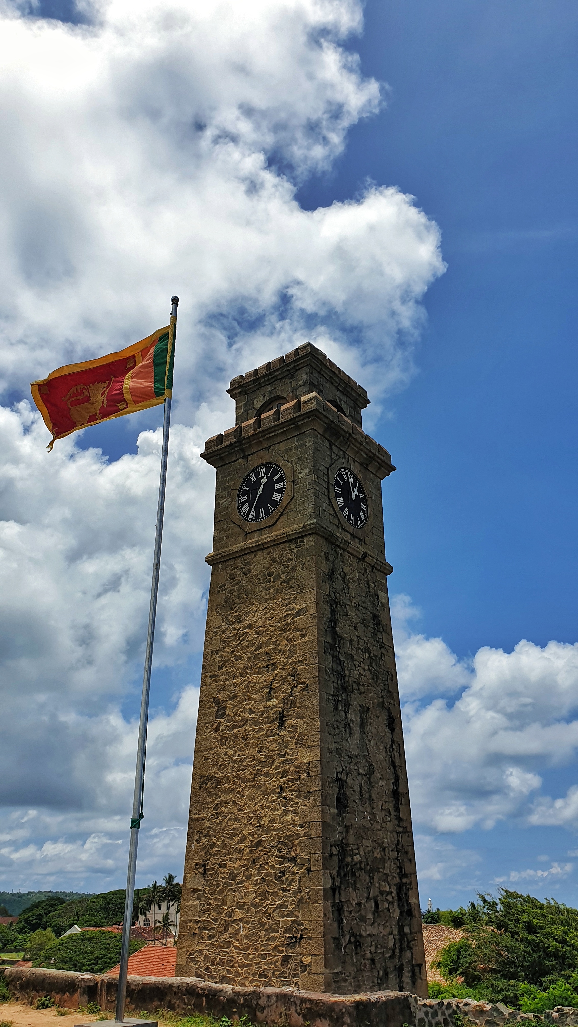 Galle Fort clock tower