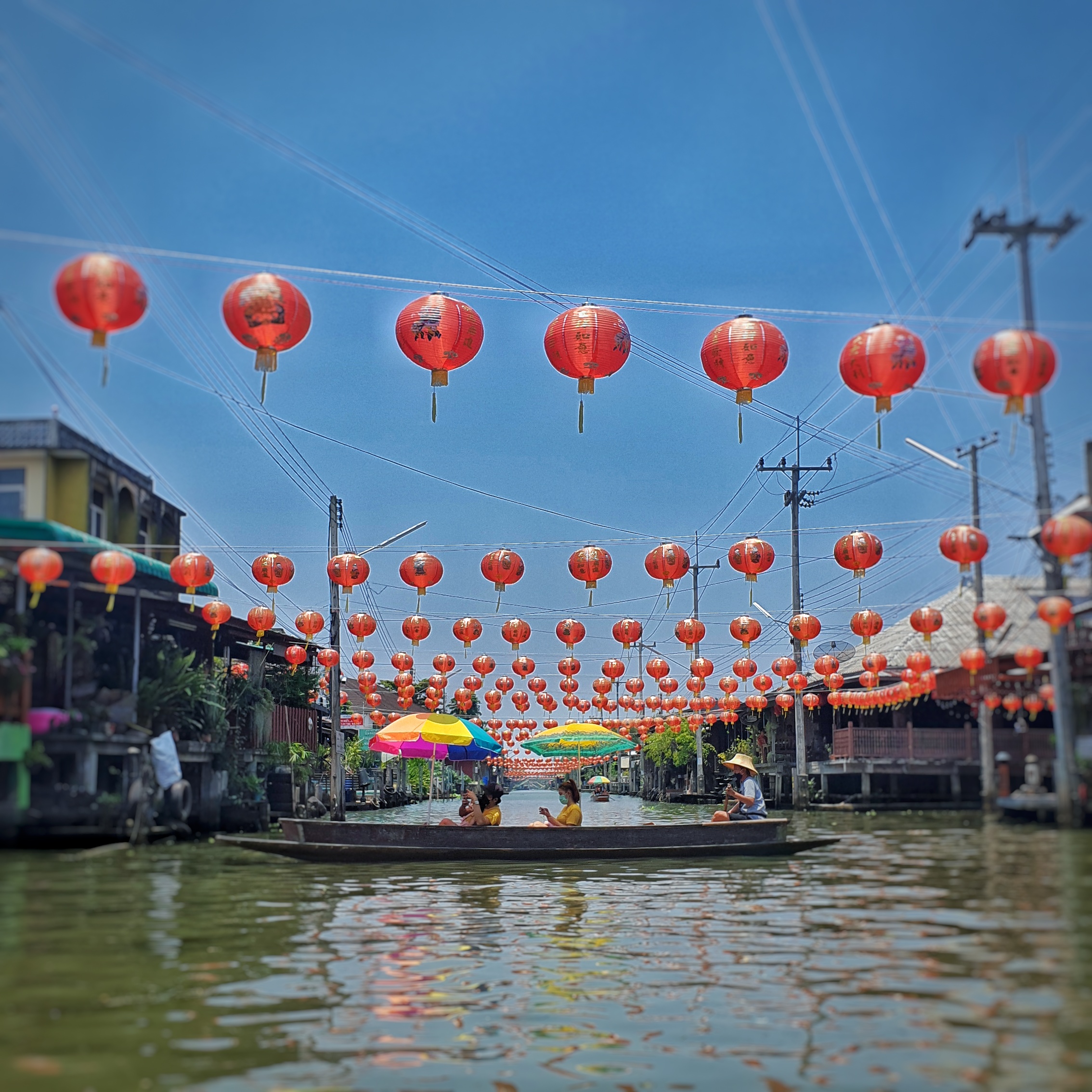 Floating Market in Thailand