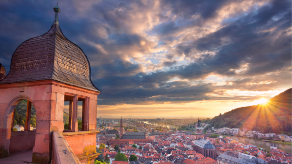 View of Heidelberg from the Castle