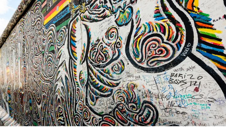 East Side Gallery, Berlin Wall
